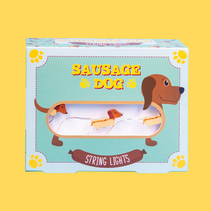 Sausage Dog Mini String Lights
