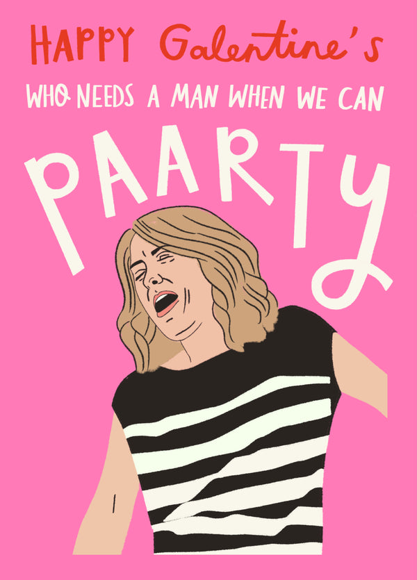 Funny Kristen Wiig Bridesmaid Card | Funny Galentine's Day Card