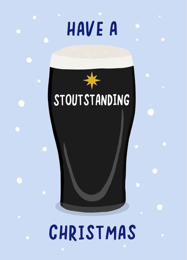 Have A Stout-standing Christmas, Guinness Card