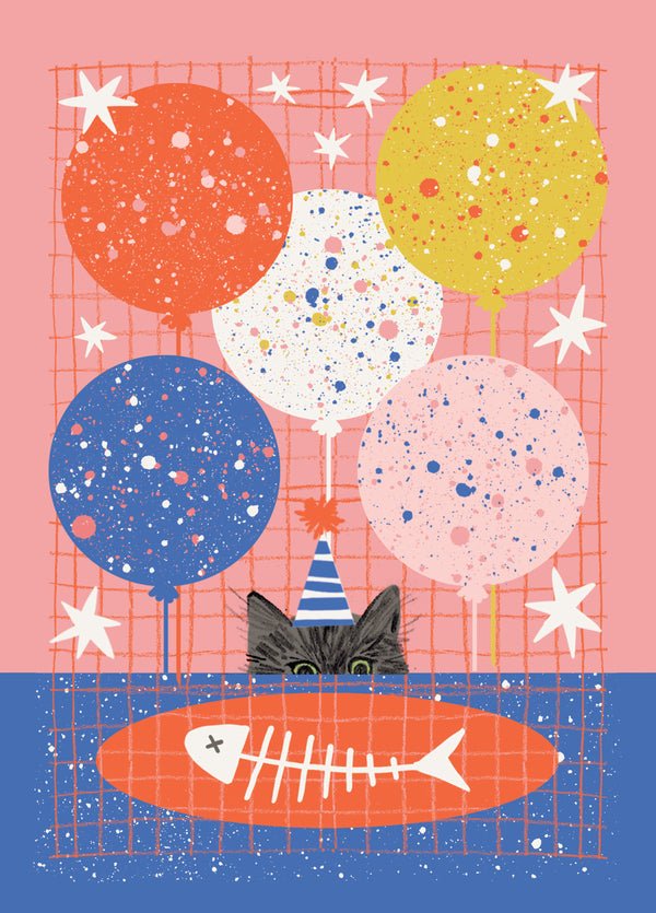 Best Birthday Ever Cat Card