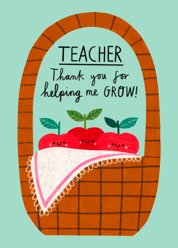 Thanks For Helping Me Grow!