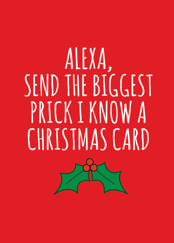 Alexa, Send a Christmas Card