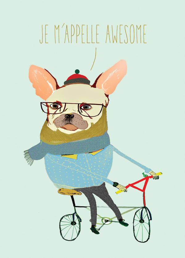 Je M'Appelle Awesome Card