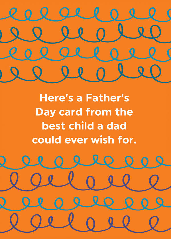 From The Best Child Card