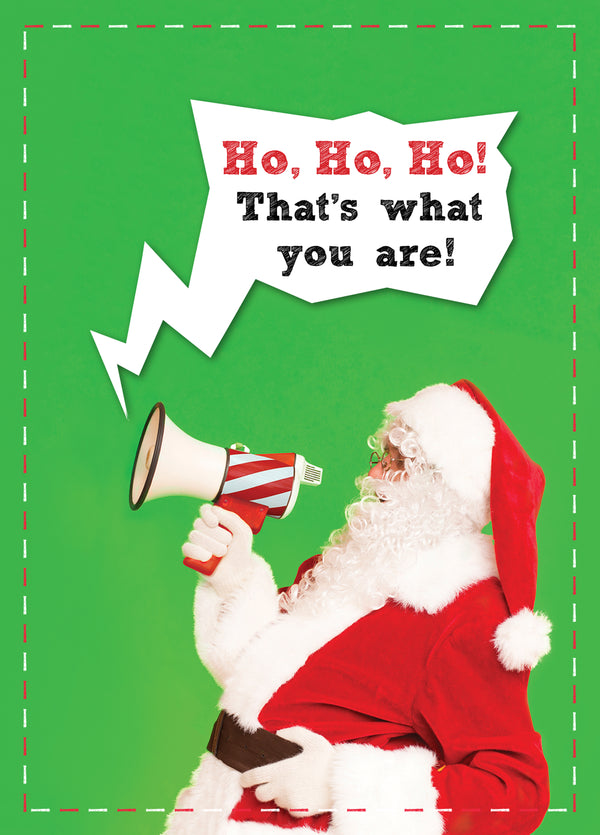 Ho Ho Ho! Thats Whats You Are!