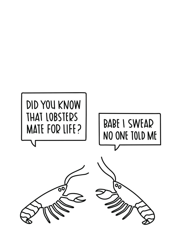 The Lobsters Card