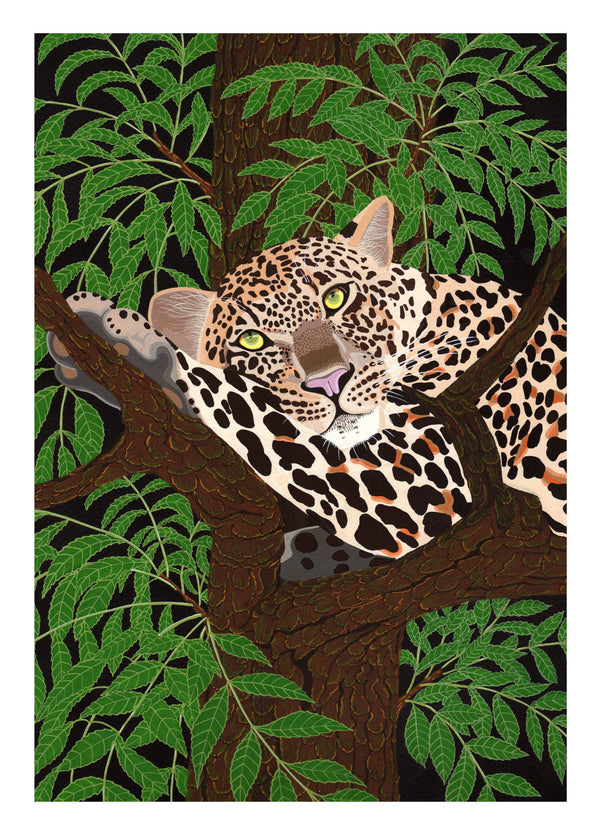 Leopard Card