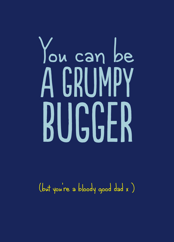 Grumpy Bugger Card