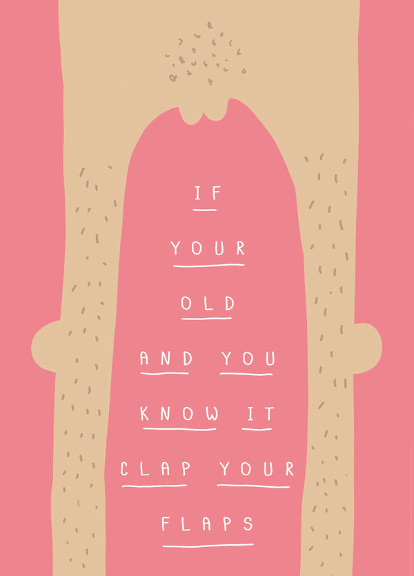 Clap Your Flaps Card