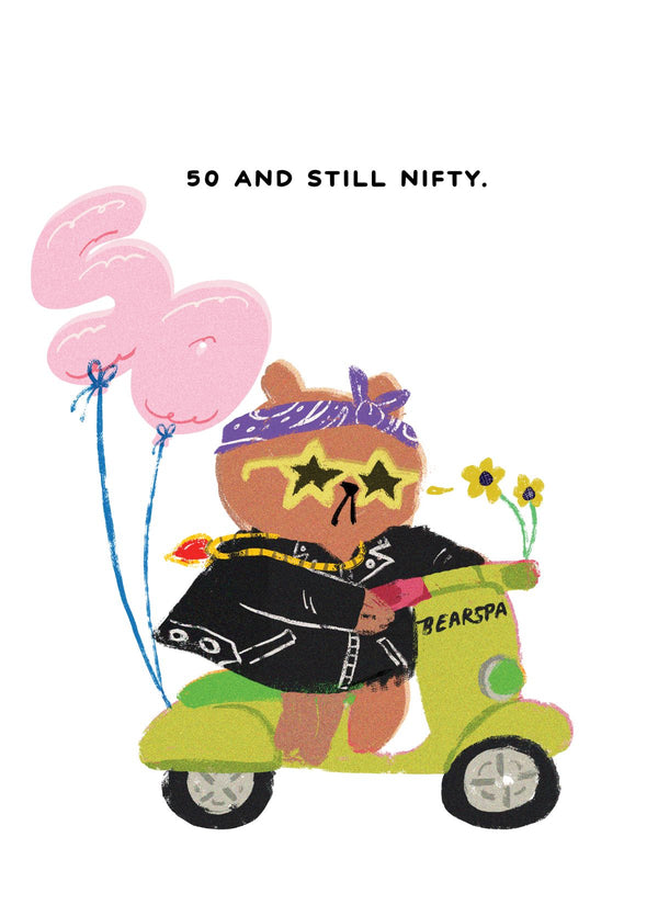 50 Still Nifty Card