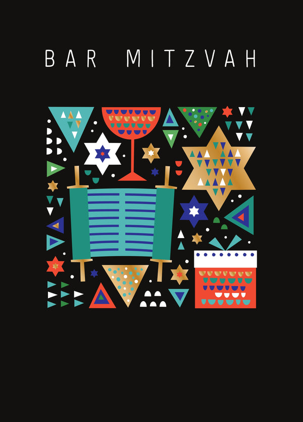 Bar Mitzvah Elements Card