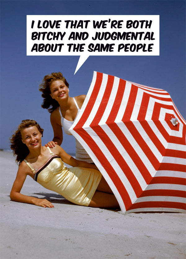 Both Bitchy Card