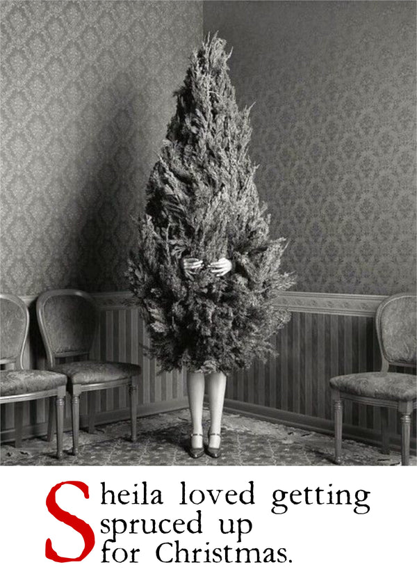 Spruced Up Christmas Card