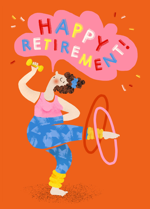 Retirement Dance Greeting Card