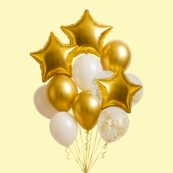 Gold Balloon Bundle