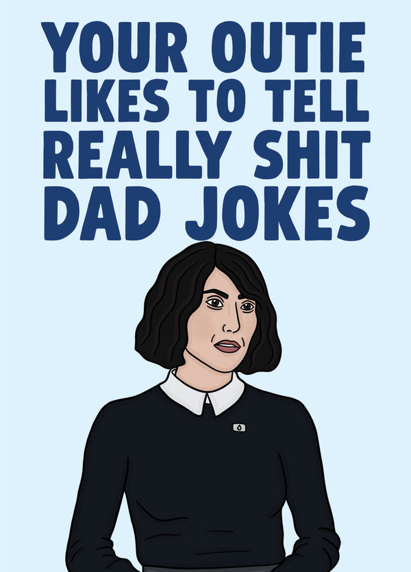 Funny Severance Ms Casey Father's Day Card