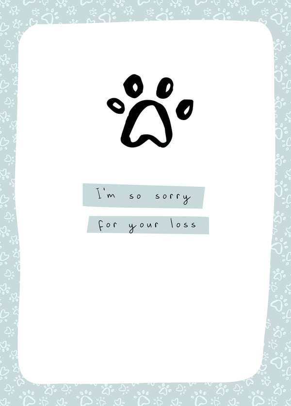 Sorry For Your Loss Card