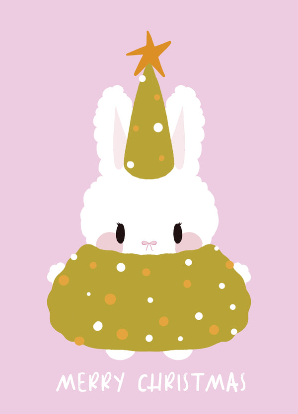 Merry Christmas Bunny