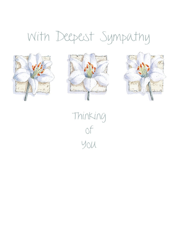 With Deepest Sympathy Card