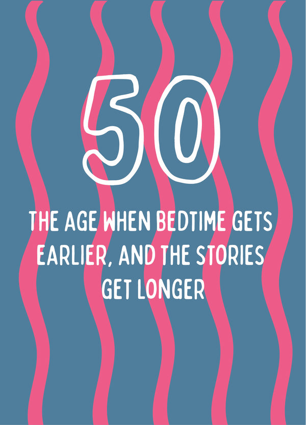 Funny Happy 50th Birthday Card