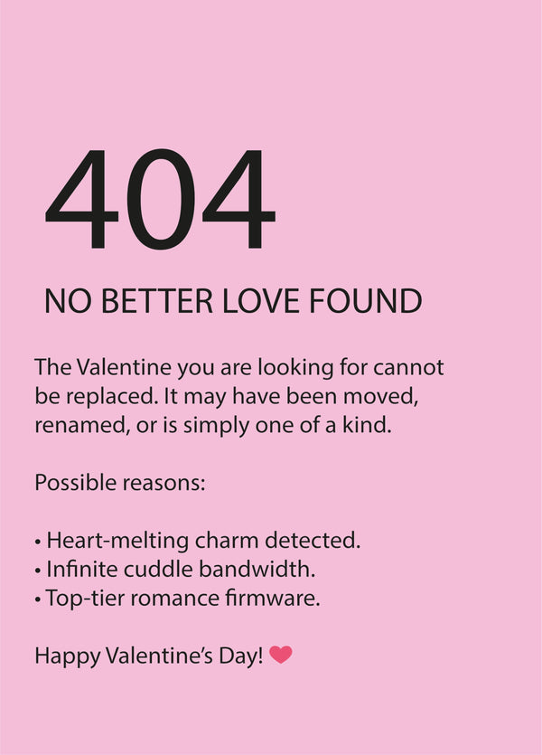 Love 404 - Happy Valentine's Day