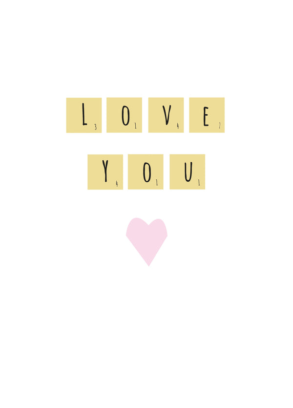 Love You Card