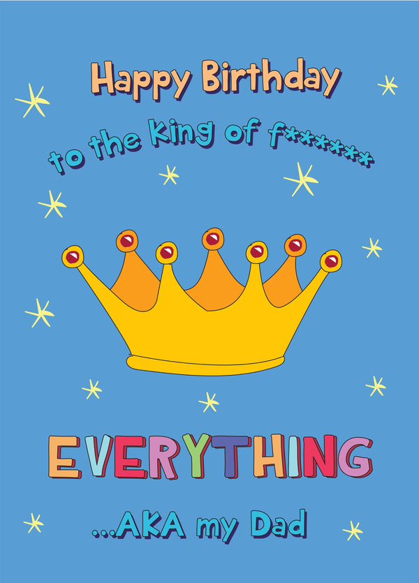 Happy Birthday To My Dad Card