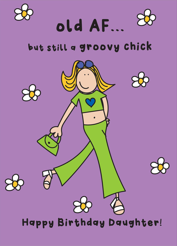 Groovy Chick Happy Birthday