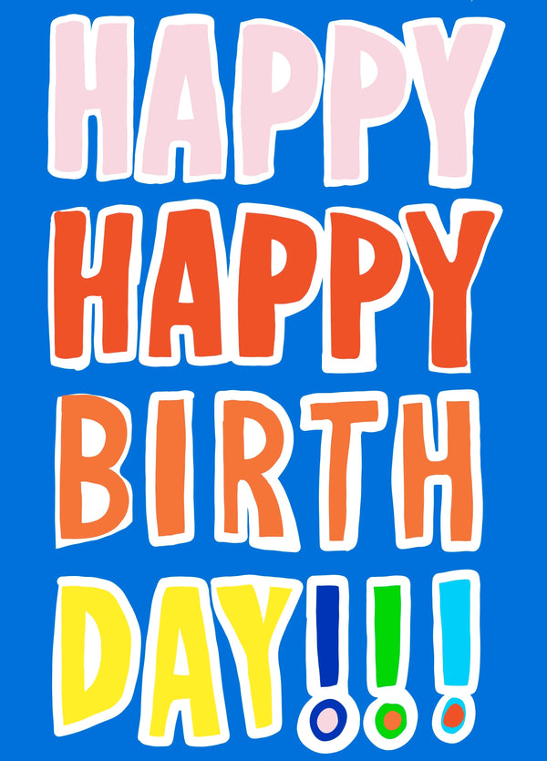 Happy Birthday Card