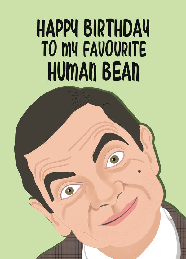 Funny Mr Bean - Favourite Person Birthday Card