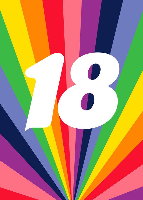 Happy 18th Birthday! Card