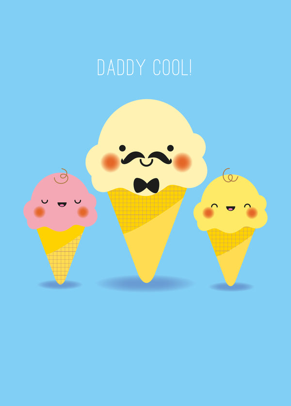Daddy Cool Card