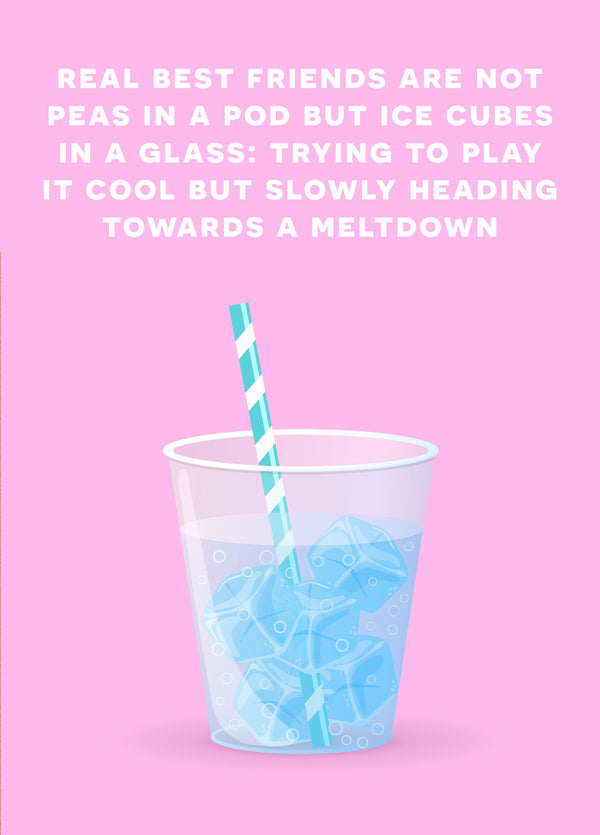 Ice Cubes In A Glass
