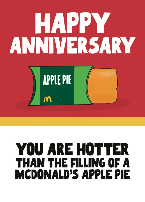 Hotter Than Apple Pie Card