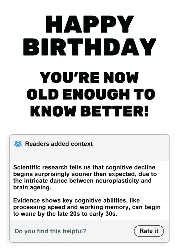 Know Better? Card