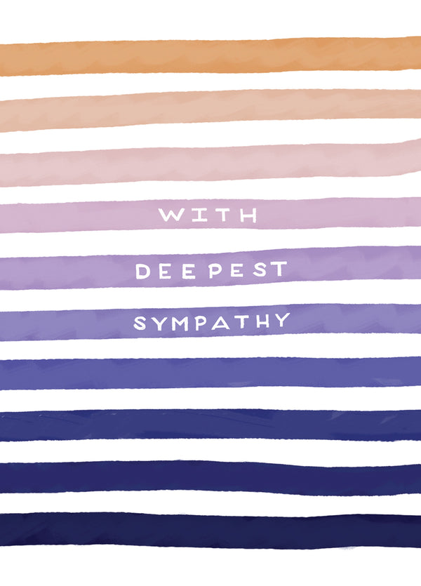 With Deepest Sympathy Card