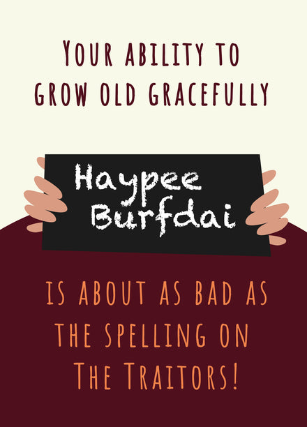 Card editor placeholder