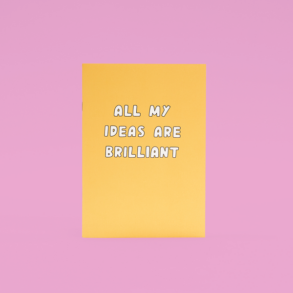 A5 Brilliant Ideas Notebook