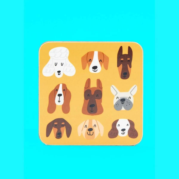Dog Faces Coaster