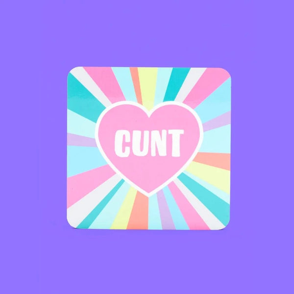The C Word Cork Coaster