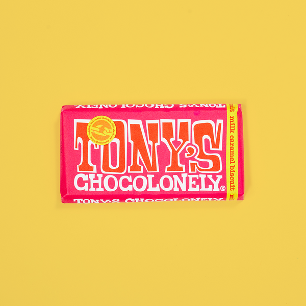 Tony's Chocolonely Milk Caramel Biscuit