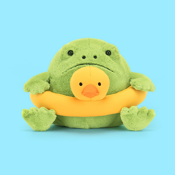 Jellycat Ricky Rain Frog Rubber Ring