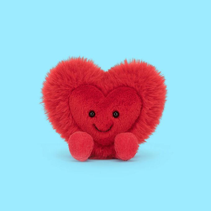 Jellycat Amuseables Beatie Heart Little