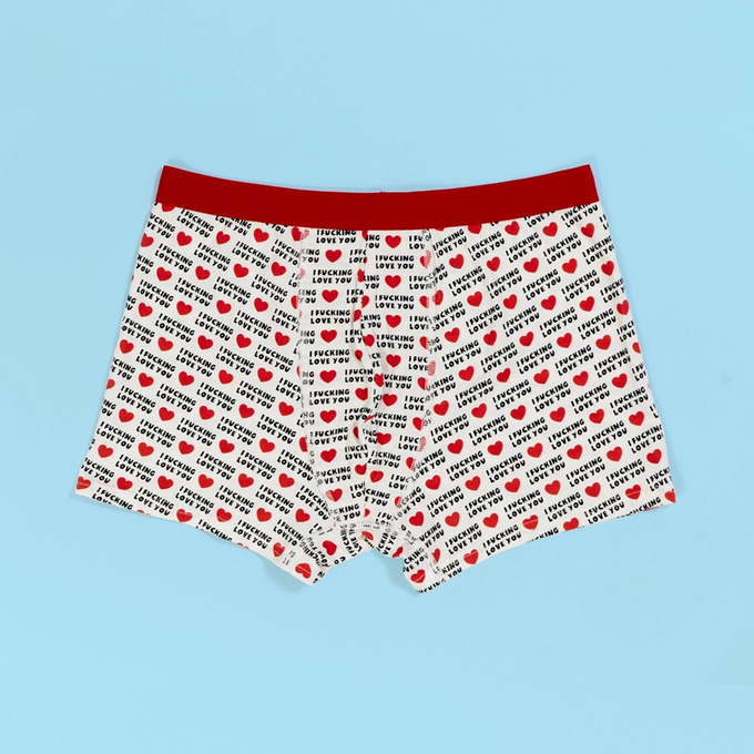Fucking Love You Men's Boxers