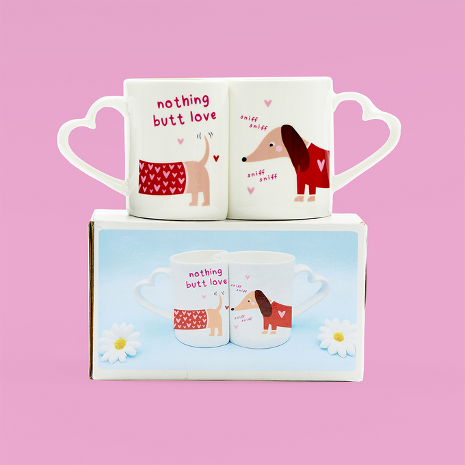 Nothing Butt Love Couples Mugs