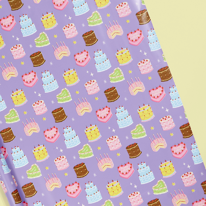 Retro Cake Roll Wrap