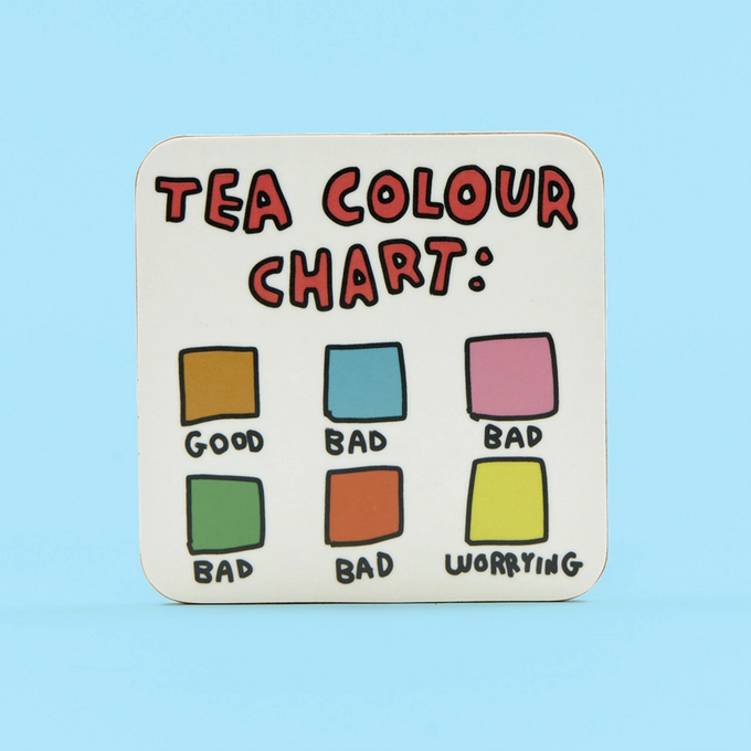 Zoe Bread Tea Chart Coaster