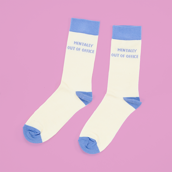Mentally Out Of Office Socks