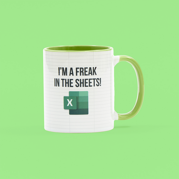 Freak In The Sheets Mug