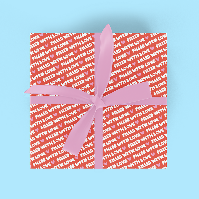 Filled with Love Flat Wrap